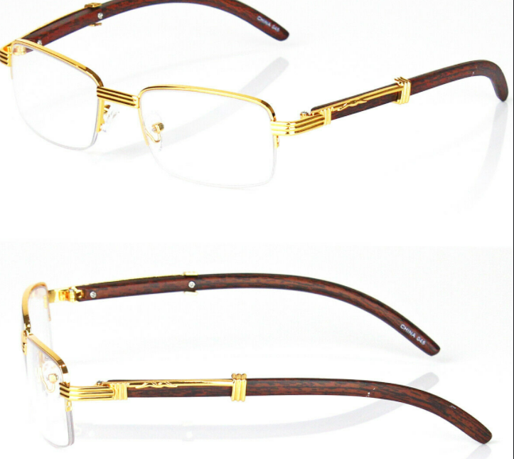 gold fashion glasses